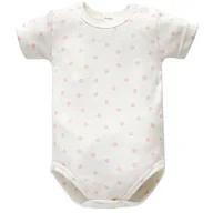 Body dla niemowląt - PINOKIO BODY KRÓTKI RĘKAW ECRU KWIATY LOVELY DAY 62 - miniaturka - grafika 1