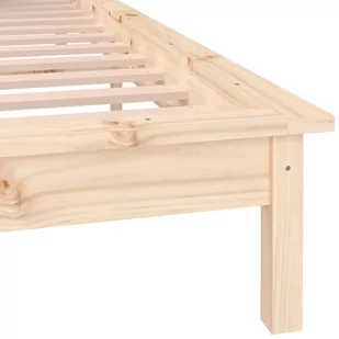 Lumarko Rama łóżka z LED, 140x190 cm, lite drewno - Łóżka - miniaturka - grafika 10