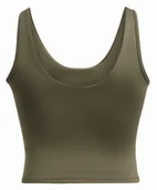 Koszulki i topy damskie - Top treningowy damski Under Armour UA bez rękawów UA Motion zielony - miniaturka - grafika 1