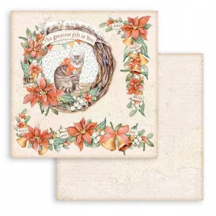 Papier 30x30 Stamperia All Around Christmas - Scrapbooking - miniaturka - grafika 1