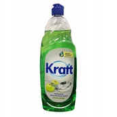 Płyny do naczyń - KRAFT Skoncentrowany płyn do mycia naczyń ZIELONE JABŁKO 850 ml - miniaturka - grafika 1