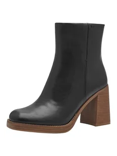 Marco Tozzi Damskie botki Zip+Slip 2-25347-43 modne kozaki, Black Comb, 41 EU, czarny Comb, 41 EU - Kozaki damskie - miniaturka - grafika 1