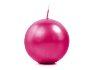 PartyDeco Świeca "Kula" (FI 60) metalik, amarant, 1 szt SKUMET60-006/1 - Gadżety na imprezę PartyDeco Świeca "Kula" (FI 60) metalik, amarant, 1 szt SKUMET60-006/1 - Gadżety na imprezę - miniaturka - grafika 1