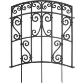 Kratki i pergole - Pergola Antico czarny DOMELO - miniaturka - grafika 1