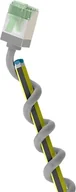 Kable miedziane - goobay 74346 CAT 8.1 kabel krosowy slim/ultraelastyczny RJ45 CAT 8.1 kabel sieciowy U/FTP CU, OFC/cienki kabel Ethernet LAN z krótkimi wtyczkami / 40 Gbit/s, 2000 MHz LSZH, ochrona przed - miniaturka - grafika 1