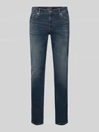 Spodnie męskie - Jeansy o kroju slim fit z mieszanki bawełny model ‘LOOM’ - miniaturka - grafika 1