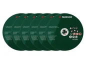 Tarcze do pił - PARKSIDE® Tarcza do cięcia metalu lub stali nierdzewnej, 6 sztuk (Metal) - miniaturka - grafika 1