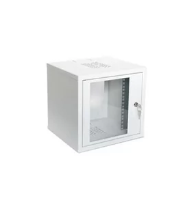 ASSMANN ASSMANN Szafa krosowa wisząca niedzielona 10" 6U 300x315x306 mm drzwi szklane kolor szary CL-10 06U - Anteny Wi Fi - miniaturka - grafika 1