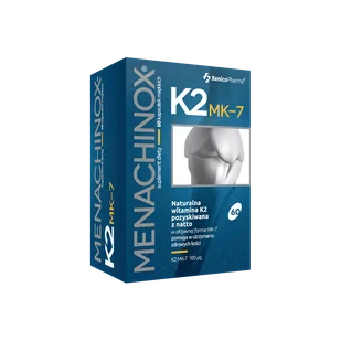 Xenico Pharma XENICOPHARMA MENACHINOX K2, 60 KAPSUŁEK MIĘKKICH XP101 - Witaminy i minerały - miniaturka - grafika 1