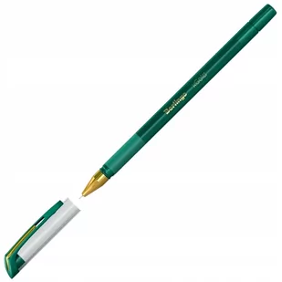 DŁUGOPIS XGOLD GRIP, IGŁA, 0, 7MM, ZIELONY, BERLINGO - Długopisy - miniaturka - grafika 1