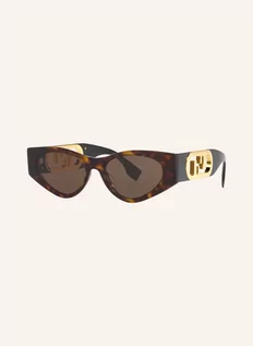 Okulary przeciwsłoneczne - Fendi Okulary Przeciwsłoneczne fn000609 braun - grafika 1