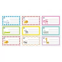 Inter-druk Naklejki na zeszyt BB Kids - Szkolne artykuły papiernicze - miniaturka - grafika 1