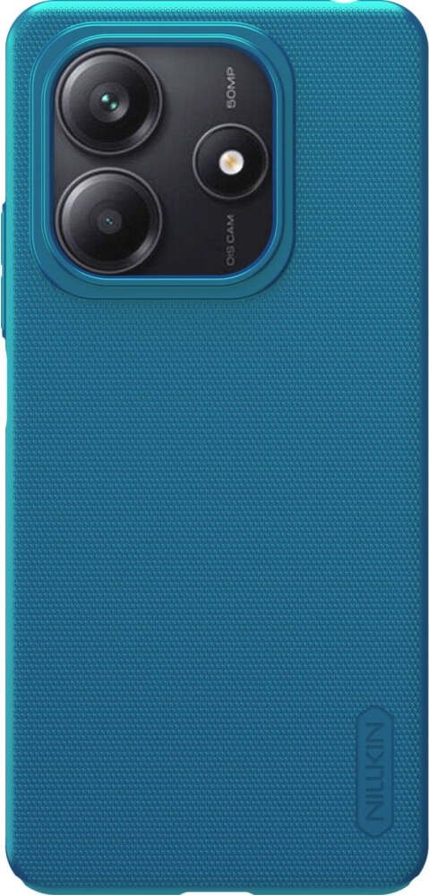 Nillkin Etui Super Frosted Shield Pro do Redmi Note 14 5G, niebieskie