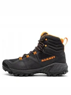 Buty trekkingowe męskie - Mammut Trekkingi Sapuen High Gtx Gore-tex 3030-04241-00132-1075 Czarny - miniaturka - grafika 1