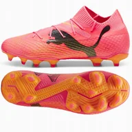 Piłka nożna - Buty Puma Future 7 Pro FG/AG 107707-03 różowy 43 - miniaturka - grafika 1