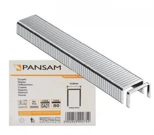 Pansam Zszywki typ 80/8 mm A536208 5000 sztuk) A536208 - Narzędzia warsztatowe - miniaturka - grafika 3