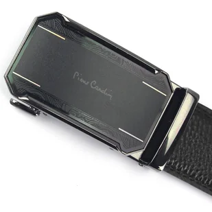 Pasek skórzany męski Pierre Cardin 546 HY08 125 Czarny - Paski - miniaturka - grafika 1