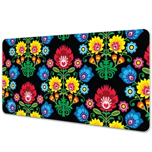 Duża podkładka ochronna na biurko Sztuka ludowa 120x60 cm - Podkładki na biurko - miniaturka - grafika 1