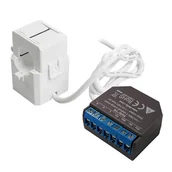 Systemy inteligentnych domów - Shelly Zestaw  EM WiFi 2-kanałowy + przekładnik 50A (pomiar zużycia energii) - miniaturka - grafika 1