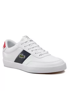 Sneakersy męskie - Lacoste Lacoste Buty męskie biały  Court - 42 1/2 742CMA0022-407_wht-42 1/2 - grafika 1