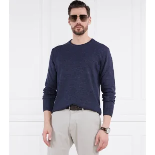 Joop! Sweter Mendor | Regular Fit | z dodatkiem lnu - Swetry męskie - miniaturka - grafika 1