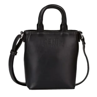 TOM TAILOR Denim bags Heidy damska torba na ramię mała czarna, czarny, moda - Torebki damskie - miniaturka - grafika 1