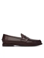 Półbuty męskie - Polo Ralph Lauren Półbuty 803978015001 Brązowy - miniaturka - grafika 1