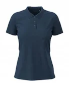Koszulki i topy damskie - Koszulka damska polo bawełniana Polówka Stedman ST9740 Claire Navy Blue XL - miniaturka - grafika 1