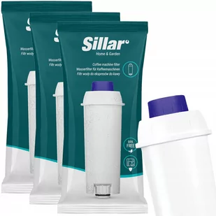 Sillar wkład filtr do ekspresu Delonghi 3 sztuki - zamiennik - Akcesoria i części do ekspresów do kawy - miniaturka - grafika 1