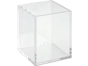 Emako Organizer na kosmetyki EMAKO Eleganza, 7x7x9,5 cm - Kubki na szczoteczki do zębów - miniaturka - grafika 1
