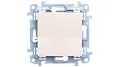 Wyłączniki światła i elektryczne - LEDart pojedynczy kremowy CW1.01/41 Kontakt Simon10 - miniaturka - grafika 1