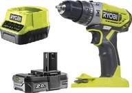 Wiertarko-wkrętarki akumulatorowe - Ryobi R18PD2-120B - miniaturka - grafika 1