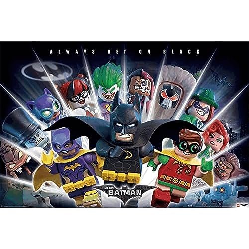 Pyramid Posters LEGO Batman Always Bet On Black - plakat 91,5x61 PP34038