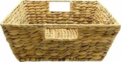 Meble modułowe i akcesoria - Jade 360271 Temple Kosz Dekoracyjny Z Hiacyntu Wodnego, Pleciony, 12 Cm X 30 Cm, X 30 Cm, Idealny Do Przechowywania Różnych Przedmiotów, Z Podwójnym.. - miniaturka - grafika 1