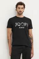 Koszulki męskie - Joop! t-shirt bawełniany męski kolor czarny z nadrukiem 30042354 - miniaturka - grafika 1