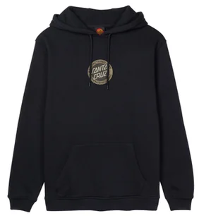 bluza męska SANTA CRUZ Carved MFG Front Hood Black - Bluzy męskie - miniaturka - grafika 1