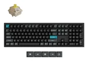 Klawiatury - Keychron Q6 Ultra 8K klawiatura Uniwersalne USB + RF Wireless + Bluetooth Czarny Q6U-M4 - miniaturka - grafika 1