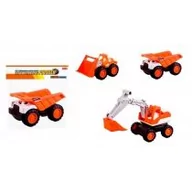 Samochody i pojazdy dla dzieci - Maszyna budowlana koparka MIX Swede - miniaturka - grafika 1