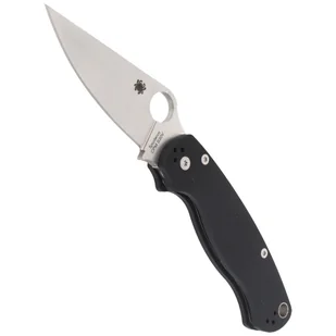Nóż składany Spyderco Para Military 2 G-10 Black Plain (C81GP2) - Noże - miniaturka - grafika 4