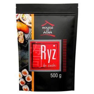 HOUSE OF ASIA RYŻ DO SUSHI 500g - Kuchnie świata - miniaturka - grafika 1