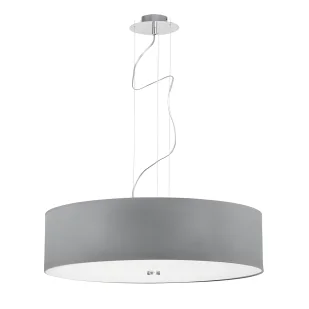 Lampa wisząca Viviane - kolor srebrny, Szary - 6773 - Lampy sufitowe - miniaturka - grafika 1
