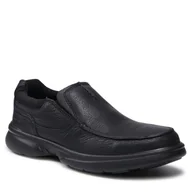 Półbuty damskie - Clarks Półbuty Bradley Free 261531607 Blk Tumbled Leather - miniaturka - grafika 1
