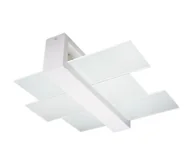 Lampy sufitowe - Brilagi - LED Plafon HERA 2xE27/7,5W/230V biały - miniaturka - grafika 1