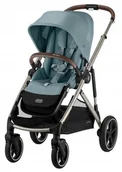 Wózki dziecięce - CYBEX WÓZEK SPACEROWY GAZELLE S SKY BLUE LIGHT BLUE - miniaturka - grafika 1