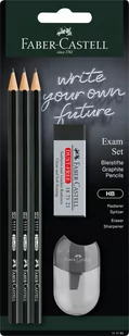 Faber-Castell Ołówek 1111 3 Szt +Gumka +Temperówka - Ołówki - miniaturka - grafika 1