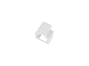 Blokada wtyku RJ45 przed nieautoryzowanym wypięciem, kolor biały (opakowanie 24 szt. + klucz) ALANTEC - Kable miedziane - miniaturka - grafika 1