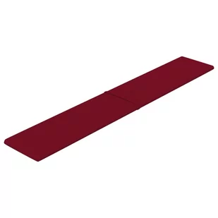 Panele ścienne, 12 szt, kolor wina, 90x15 cm, aksamit, 1,62 m² - Panele ścienne i boazeria - miniaturka - grafika 4