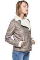 Kurtki damskie - Tom Tailor, Kurtka damska, Fake Shearling Jacket 3721957.00.70, rozmiar S - miniaturka - grafika 1
