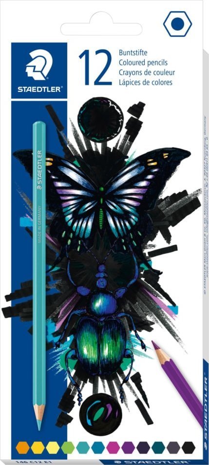 Staedtler Buntstifte cool & cute Edition 12 Stk. Spitzer retail