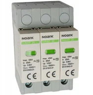 Piorunochrony - Ogranicznik przepięć Noark 112894 typ II 1200V DC 3 moduły szer. dla nieuziemionych systemów SPD Ex9UEP 20 3P - miniaturka - grafika 1